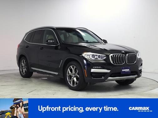 Black 2020 BMW X3 sDrive30i