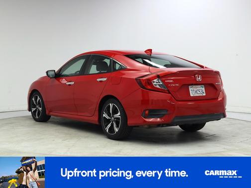 Red 2016 Honda Civic Touring