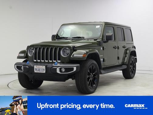 Green 2022 Jeep Wrangler Unlimited 4xe Unlimited Sahara