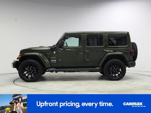 Green 2022 Jeep Wrangler Unlimited 4xe Unlimited Sahara