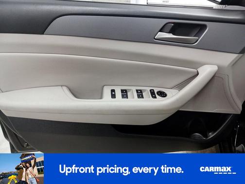 Black 2018 Hyundai SONATA SEL