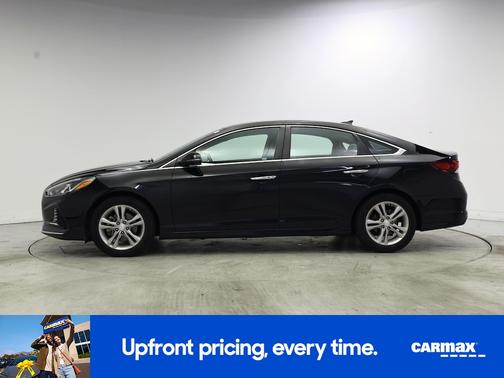 Black 2018 Hyundai SONATA SEL