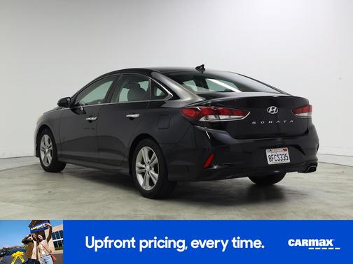 Black 2018 Hyundai SONATA SEL