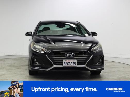 Black 2018 Hyundai SONATA SEL