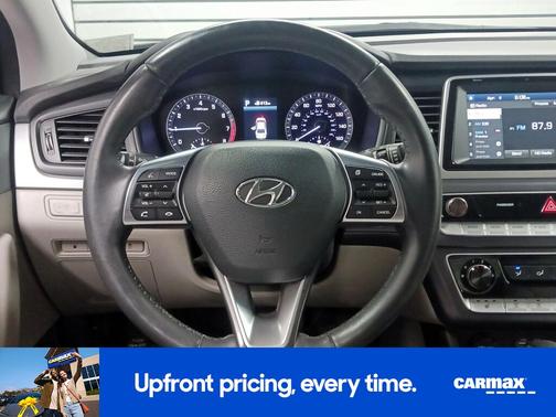 Black 2018 Hyundai SONATA SEL