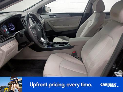 Black 2018 Hyundai SONATA SEL
