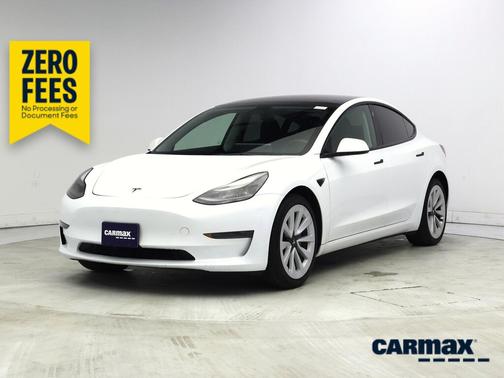 White 2023 Tesla Model 3