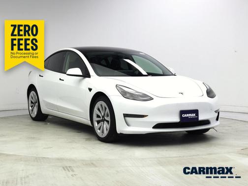 White 2023 Tesla Model 3