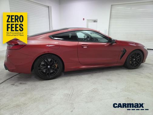 Red 2020 BMW M8 Competition