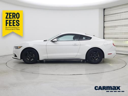 White 2015 Ford Mustang Ecoboost