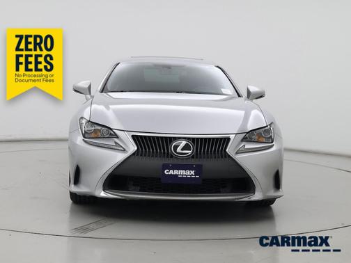 Silver 2015 Lexus RC 350