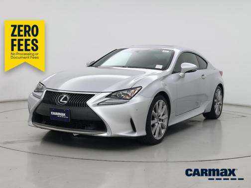 Silver 2015 Lexus RC 350