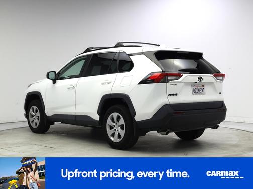 White 2021 Toyota RAV4 LE