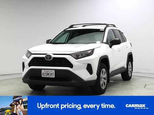 White 2021 Toyota RAV4 LE