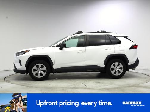 White 2021 Toyota RAV4 LE