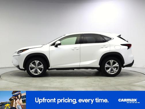 White 2017 Lexus NX 200t