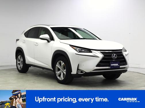 White 2017 Lexus NX 200t