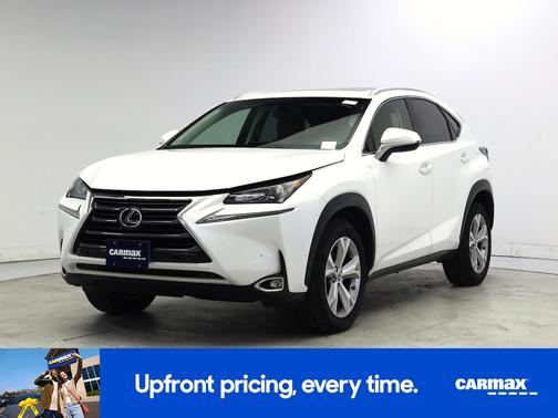 White 2017 Lexus NX 200t