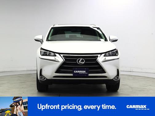 White 2017 Lexus NX 200t