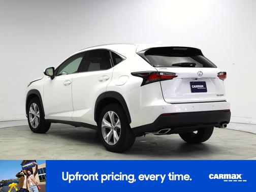 White 2017 Lexus NX 200t