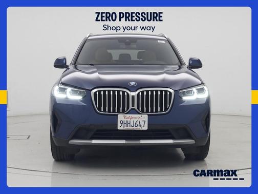 Blue 2023 BMW X3 sDrive30i