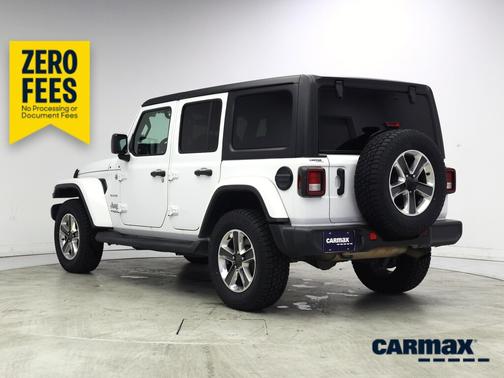 White 2021 Jeep Wrangler Unlimited Sahara