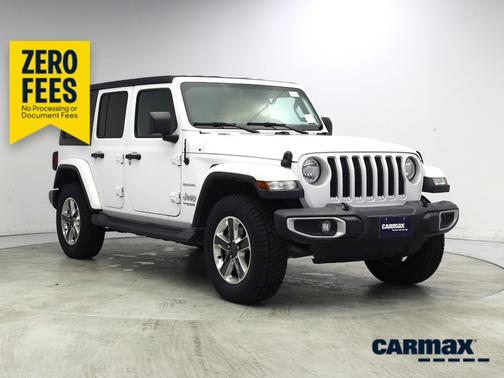 White 2021 Jeep Wrangler Unlimited Sahara