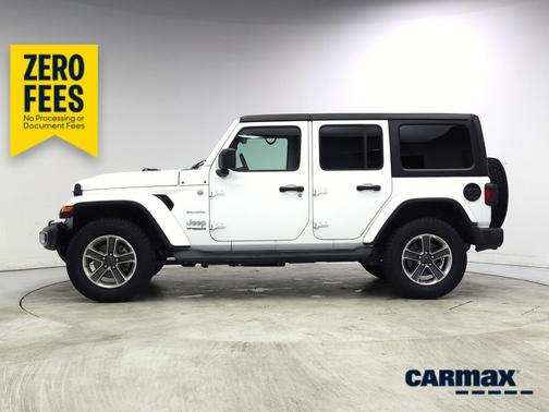 White 2021 Jeep Wrangler Unlimited Sahara