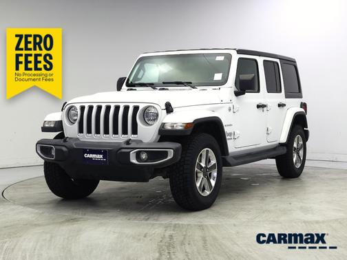 White 2021 Jeep Wrangler Unlimited Sahara