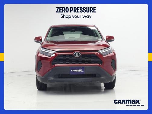 Red 2023 Toyota RAV4 LE