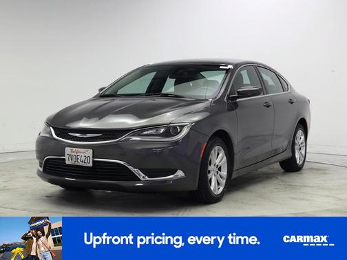 Gray 2015 Chrysler 200 Limited