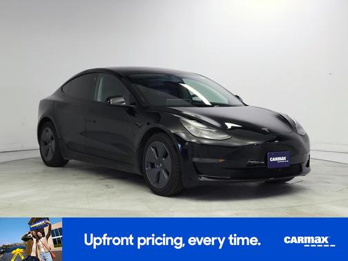 Black 2022 Tesla Model 3 Long Range