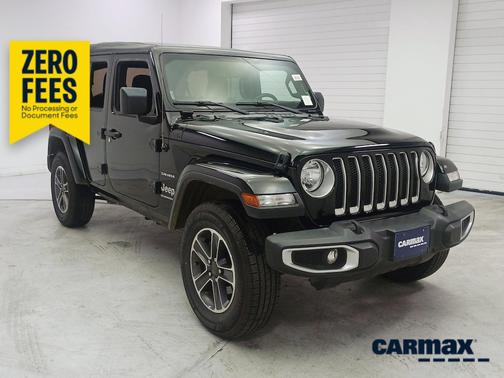 Black 2023 Jeep Wrangler Unlimited Sahara
