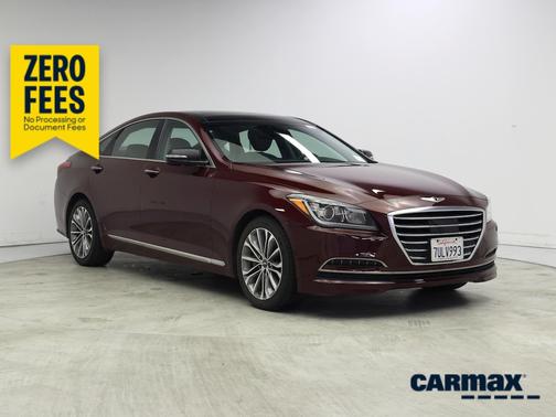 Burgundy 2015 Hyundai Genesis