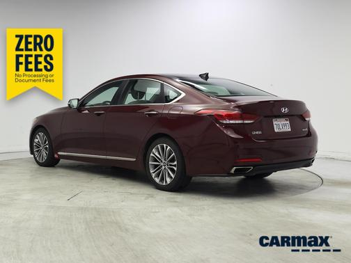 Burgundy 2015 Hyundai Genesis