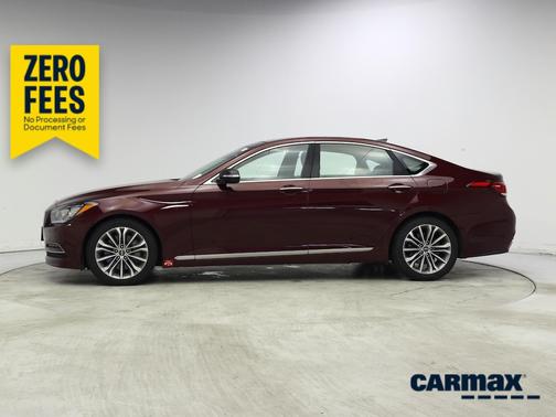 Burgundy 2015 Hyundai Genesis