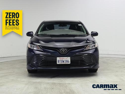 Blue 2020 Toyota Camry LE