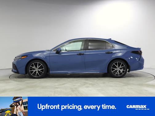Blue 2023 Toyota Camry SE