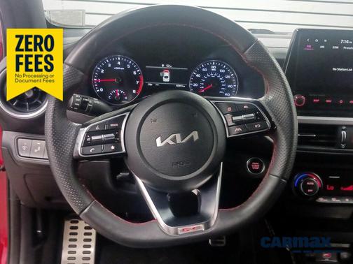Red 2024 Kia Forte GT