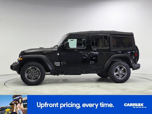 Black 2018 Jeep Wrangler Unlimited Sport