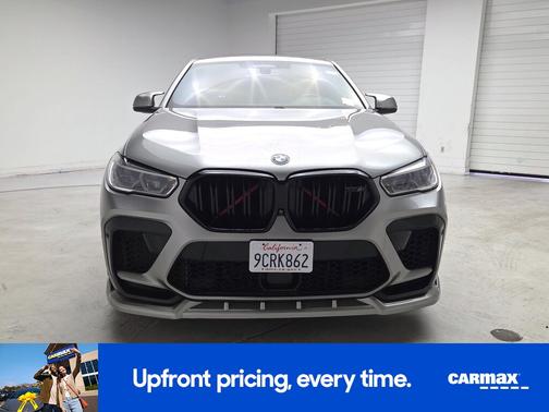 Gray 2021 BMW X6 M