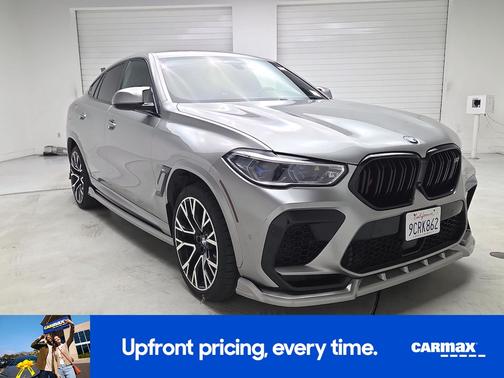 Gray 2021 BMW X6 M