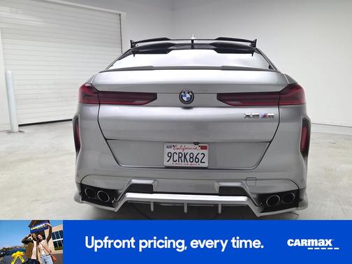 Gray 2021 BMW X6 M