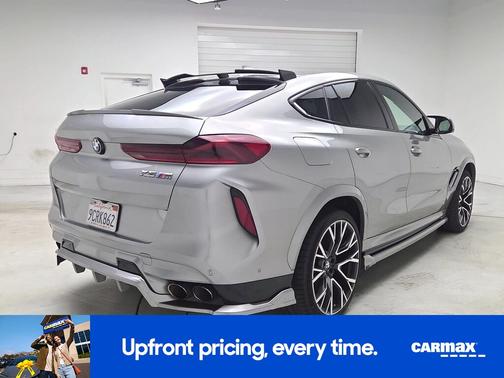 Gray 2021 BMW X6 M