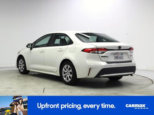 White 2021 Toyota Corolla LE