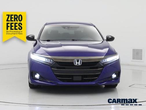 Blue 2022 Honda Accord Hybrid Sport