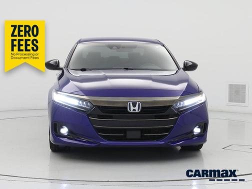 Blue 2022 Honda Accord Hybrid Sport
