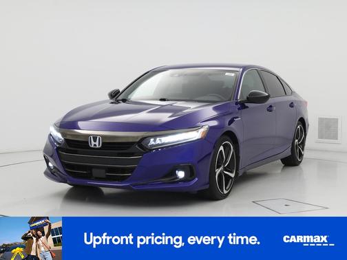 Blue 2022 Honda Accord Hybrid Sport