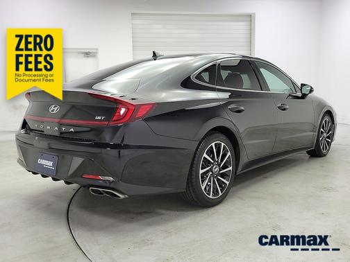 Black 2020 Hyundai SONATA SEL Plus