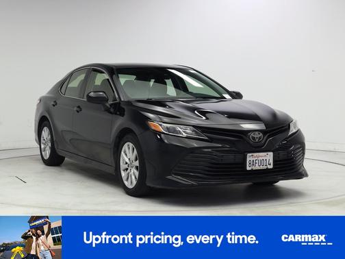 Black 2018 Toyota Camry LE